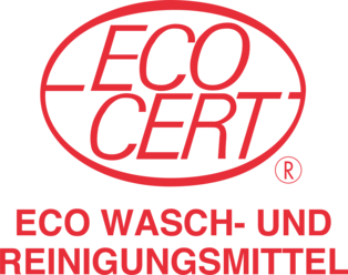 Siegel ECOCERT ECO Wasch- und Reinigungsmittel verlinkt mit ecocert.com/de