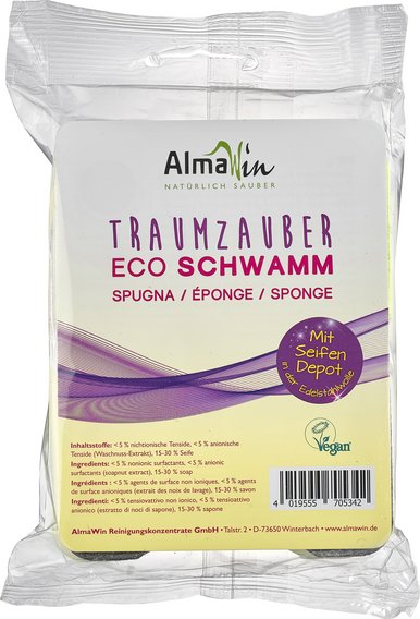 Packung mit 2 Traumzauber Ecoschwämmen